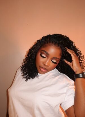 Afro Curly Human Hair Braiding Extensions – 16" (100g)